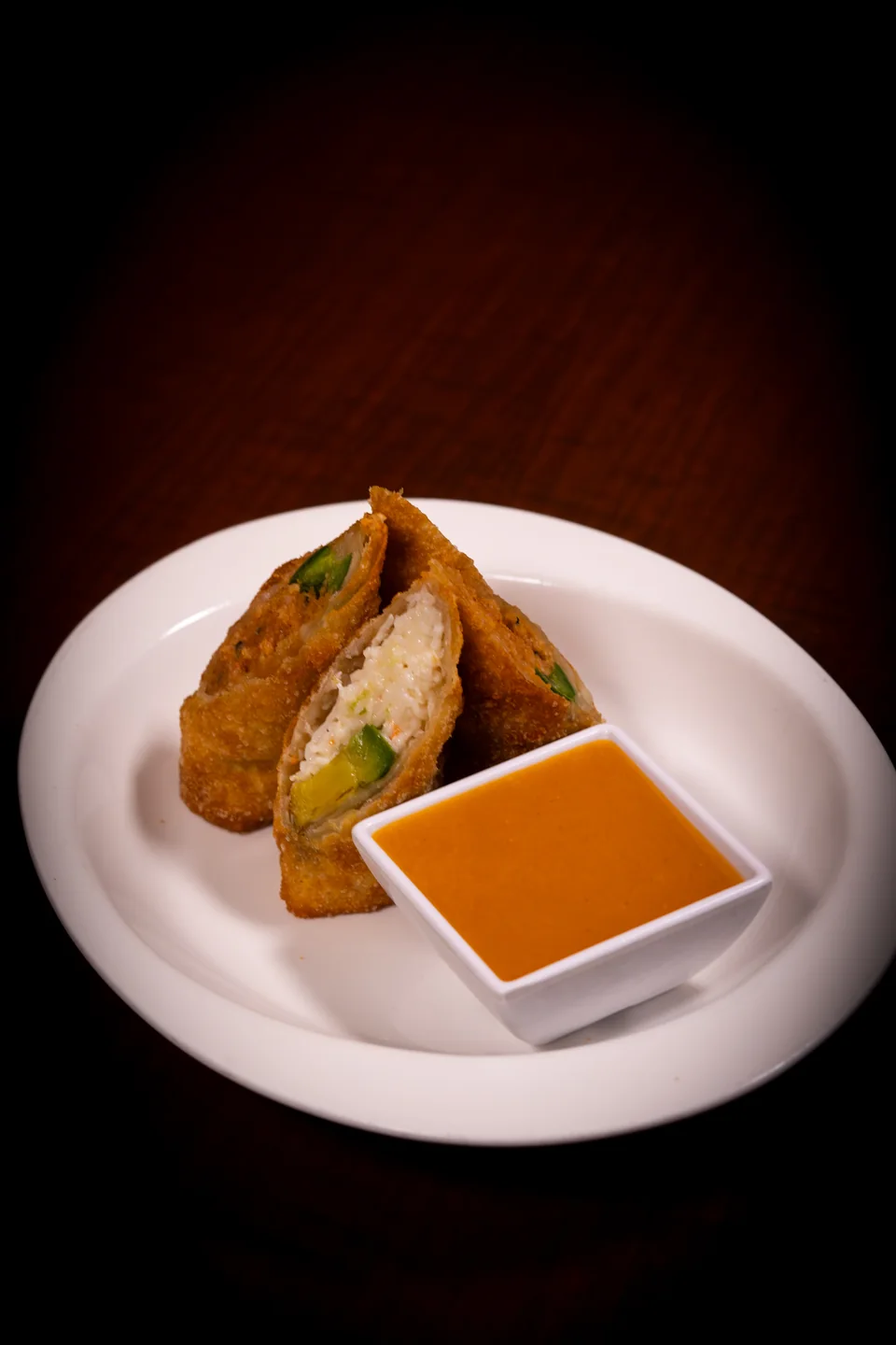 Japanese Eggroll at Midori Sushi: 2 pieces · Crabmeat or spicy tuna
